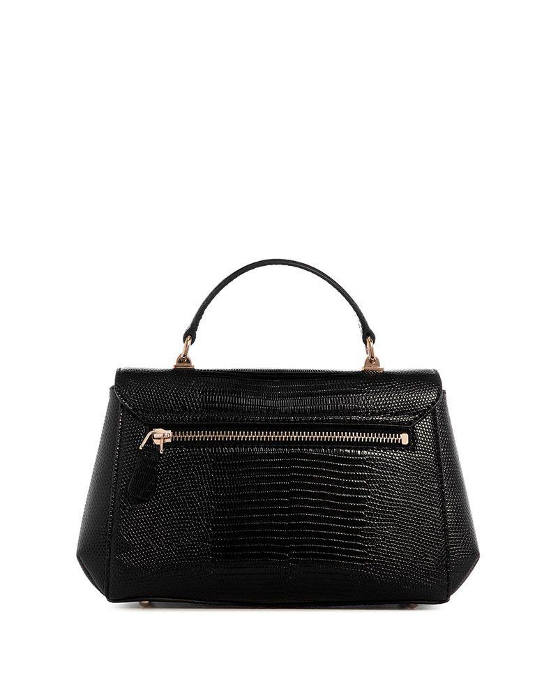 Cartera Guess Mujer Melinda Handle Flap Negro-2