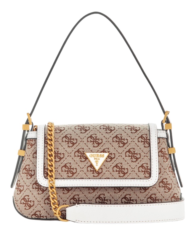 Mini Cartera Guess Mujer Desideria Mini Flap Shldr Bg Café-0