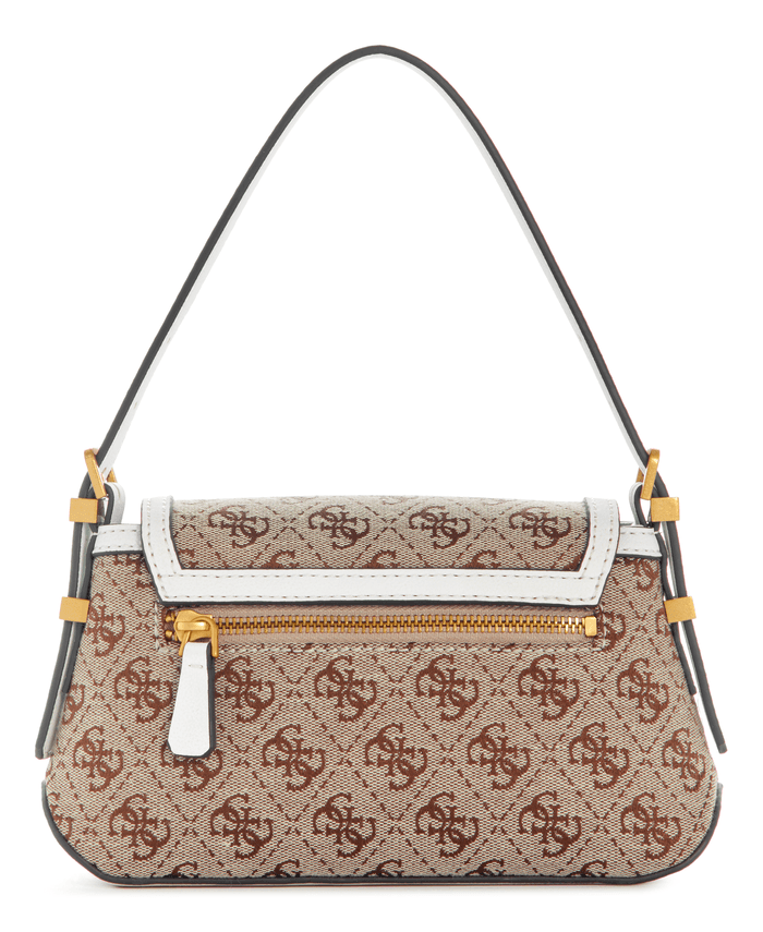 Mini Cartera Guess Mujer Desideria Mini Flap Shldr Bg Café-2