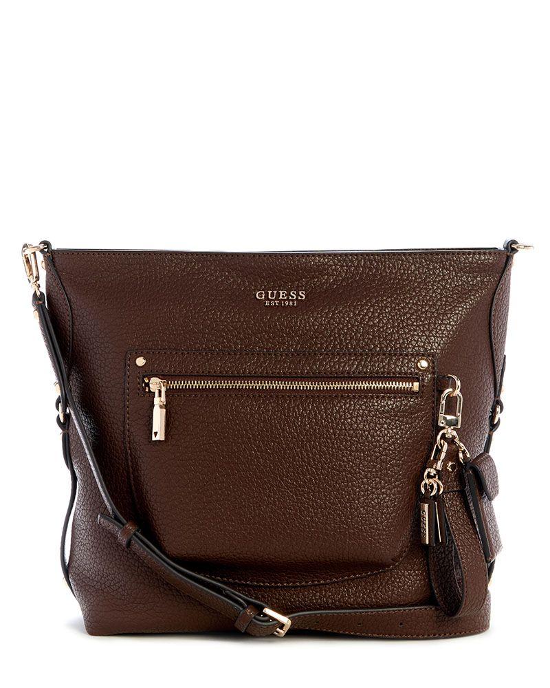 Cartera Marsha Crossbody Bucket Café Oscuro-0