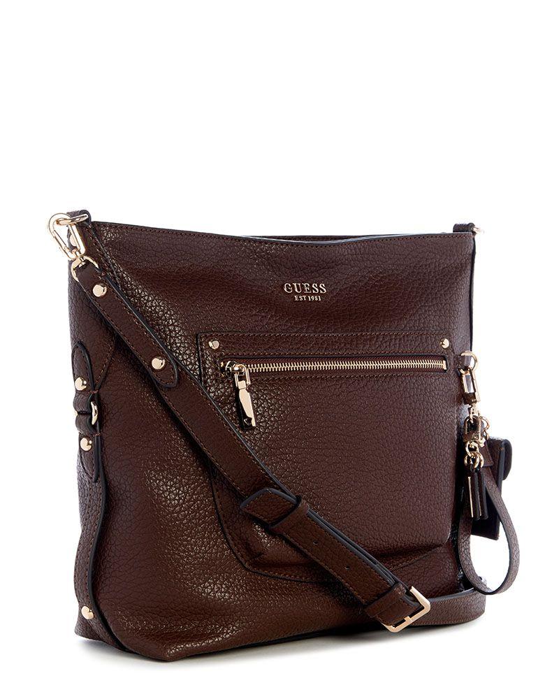Cartera Marsha Crossbody Bucket Café Oscuro-3