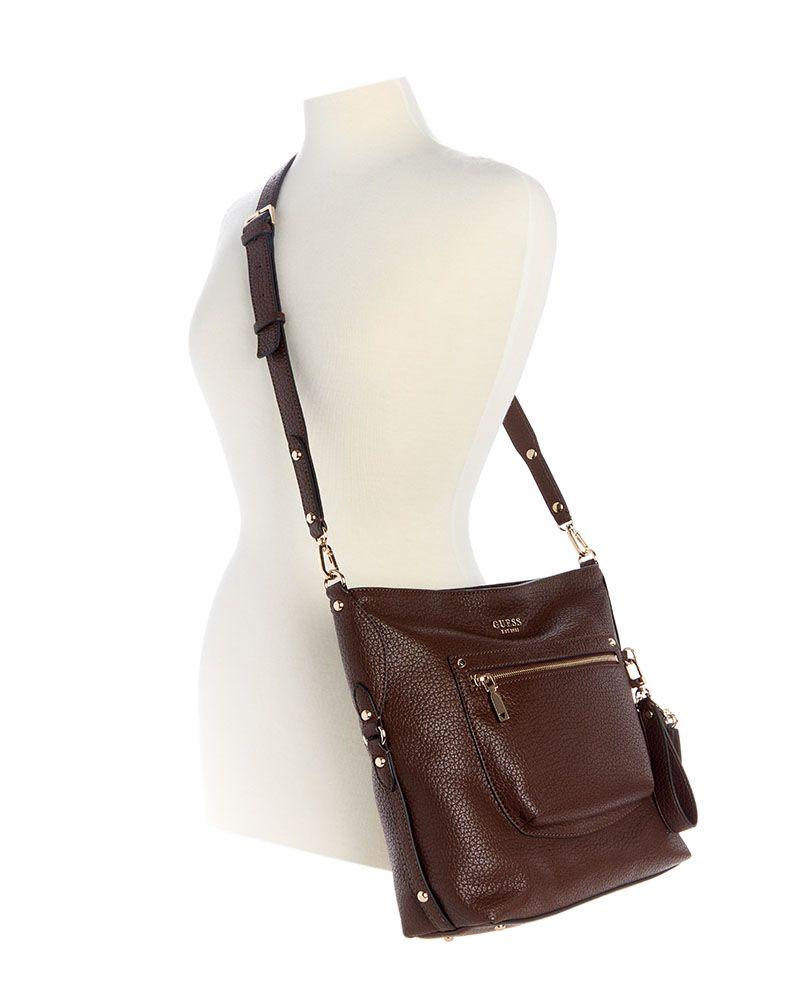 Cartera Marsha Crossbody Bucket Café Oscuro-4