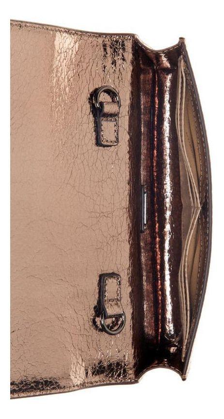 Mini Cartera Guess Mujer Gilded Glamour Xbody Cltch Plateado-3