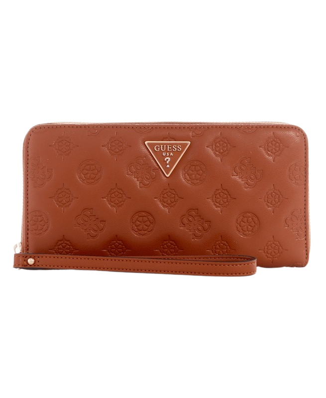 Billetera Guess Mujer La Femme Slg Large Zip Around Cafe-0