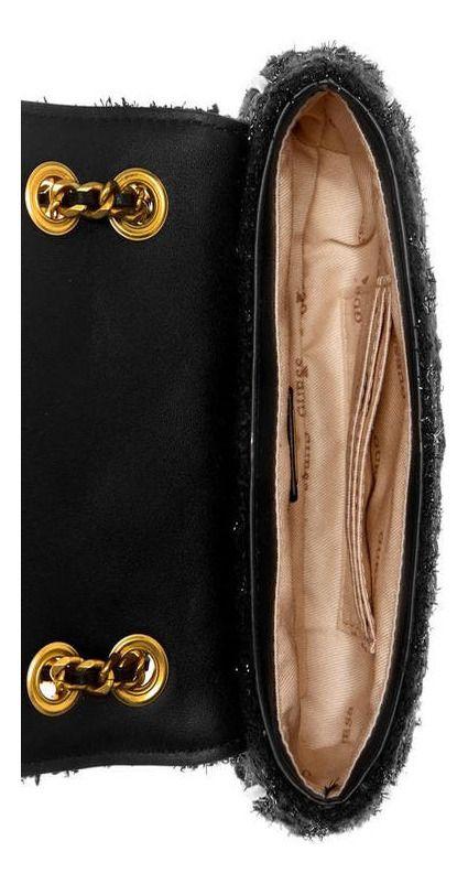Mini Cartera Guess Mujer Giully Cnvrtble Xbdy Flap Crema-3