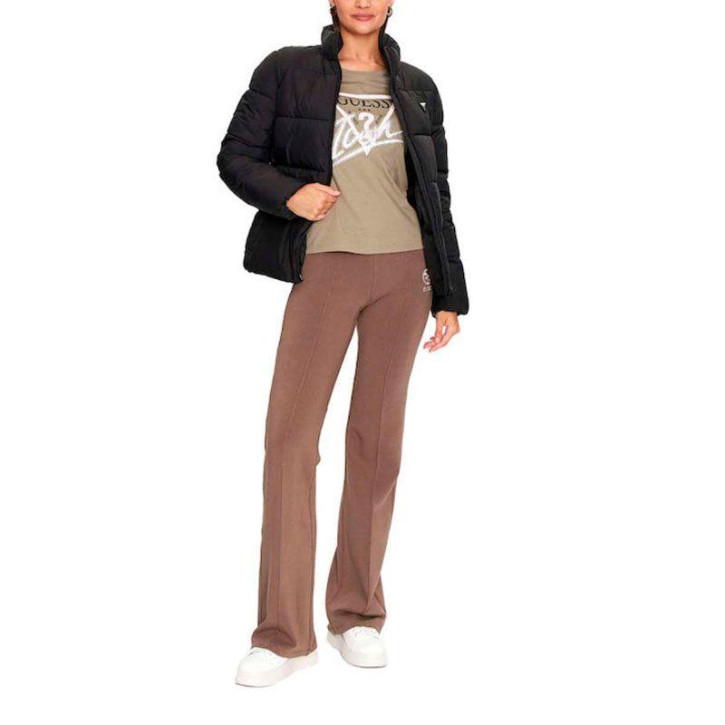 Chaqueta Guess Mujer New Claudia Light Puffer Jacket Negro-2