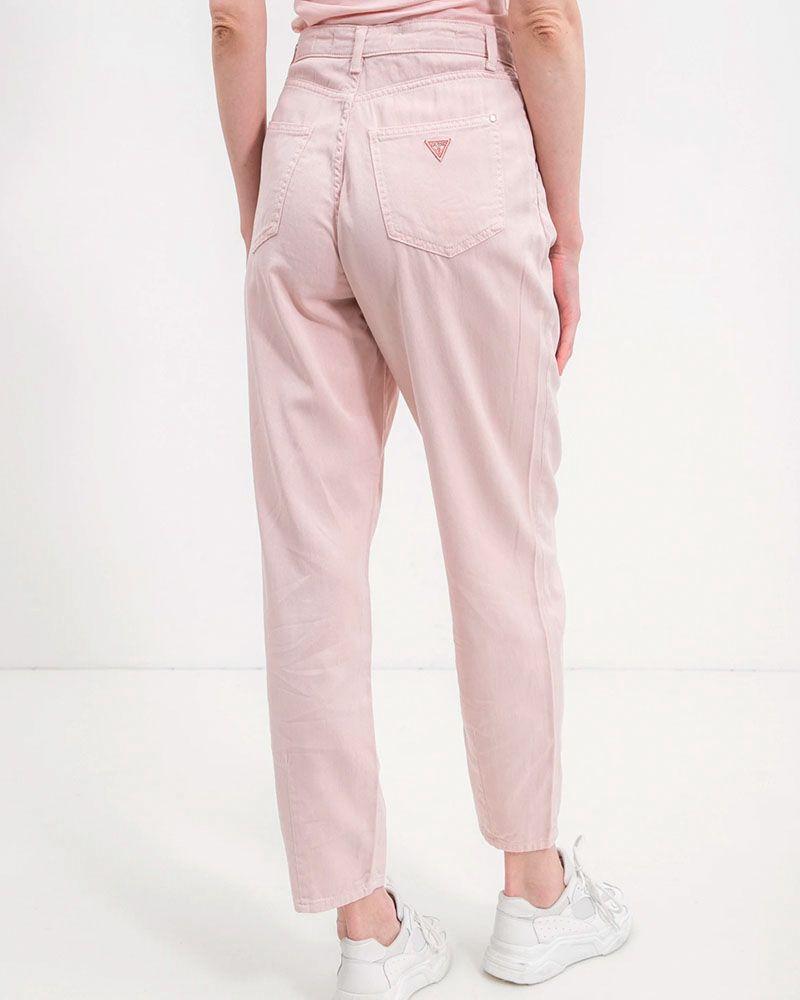 Pantalon Guess Mujer Andrea Barrel Rosado-2