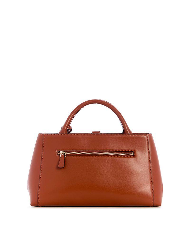 Cartera Carrie Girlfriend Satchel Café-2