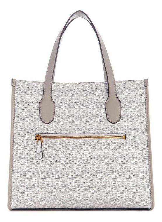 Cartera Guess Mujer Silvana 2 Compartment Tote Café-2