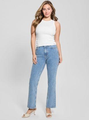 Polera Alexia Sequins Tank Top Blanco-2