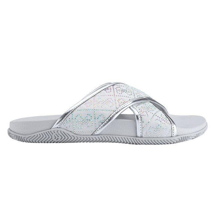 Sandalias Guess Mujer Footwear Gwrayden-A Plateado-2