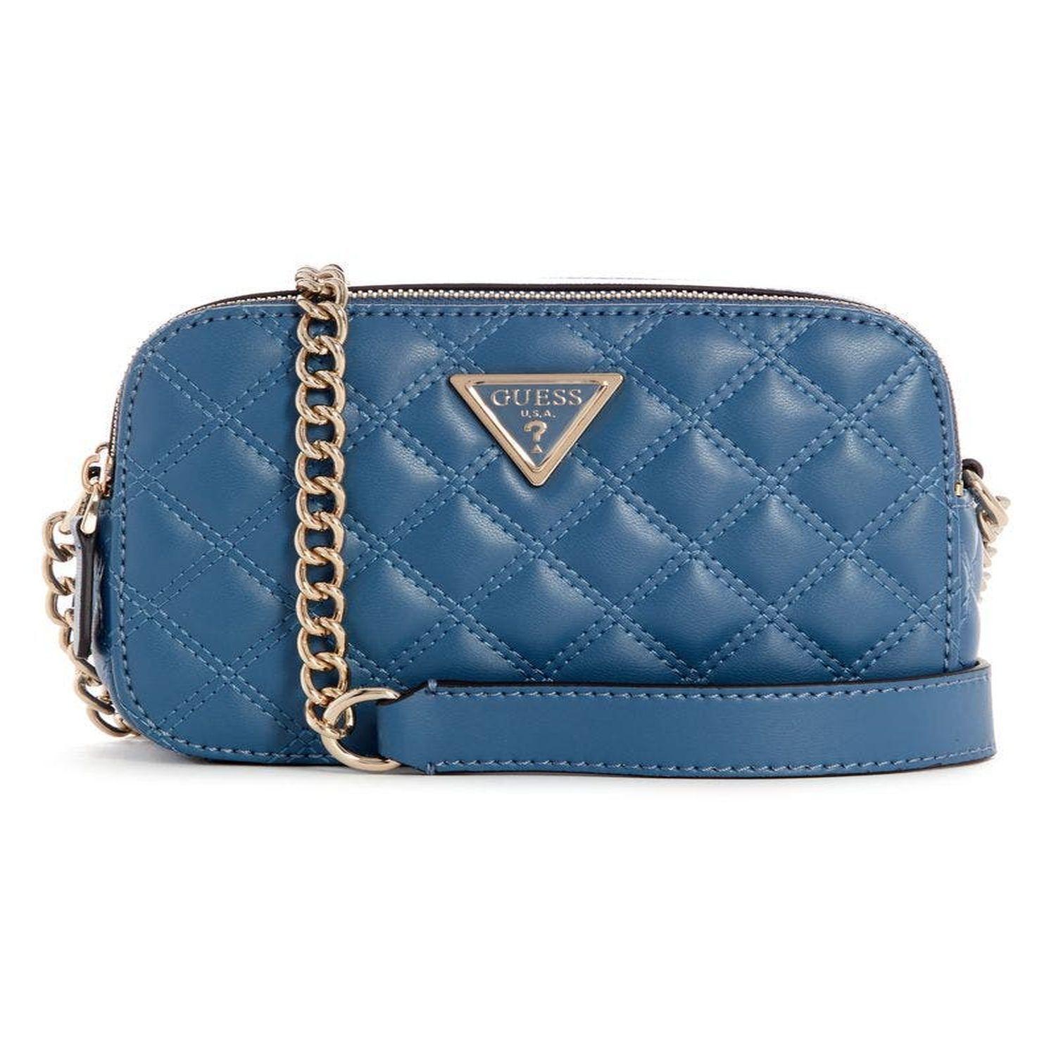 Cartera Guess Mujer Giully Camera Bag Azul-0