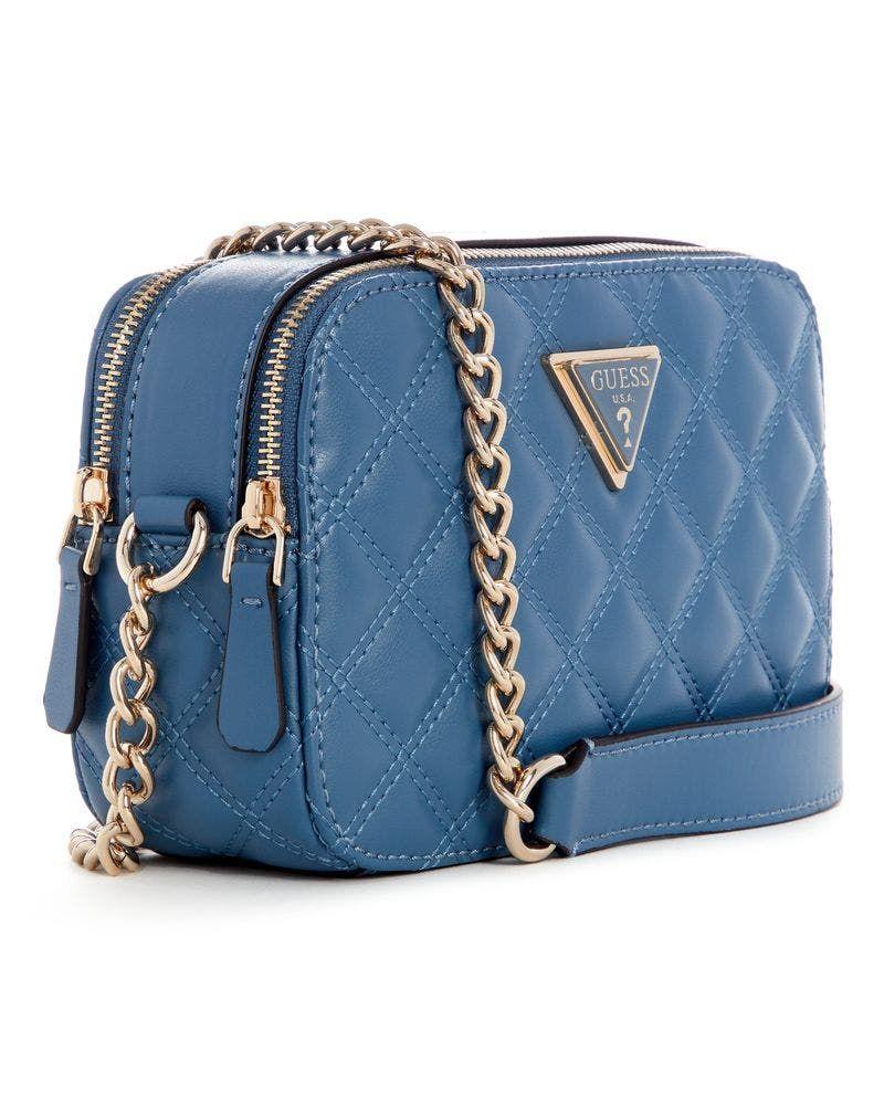 Cartera Guess Mujer Giully Camera Bag Azul-1