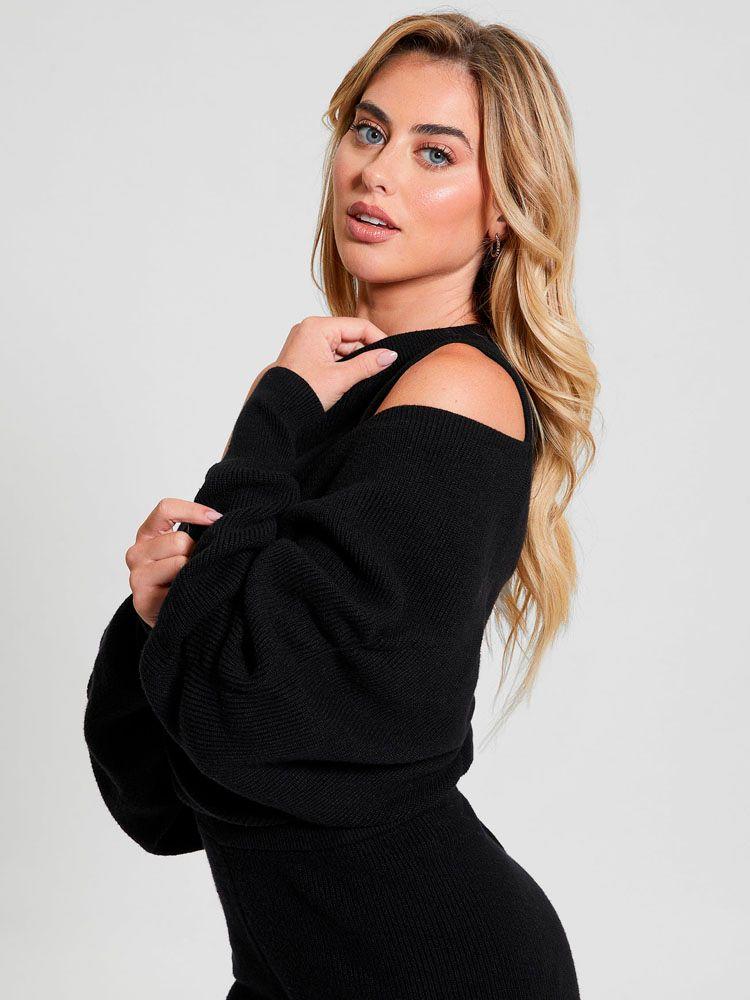 Enterito Zoe Romper Swtr Negro-2