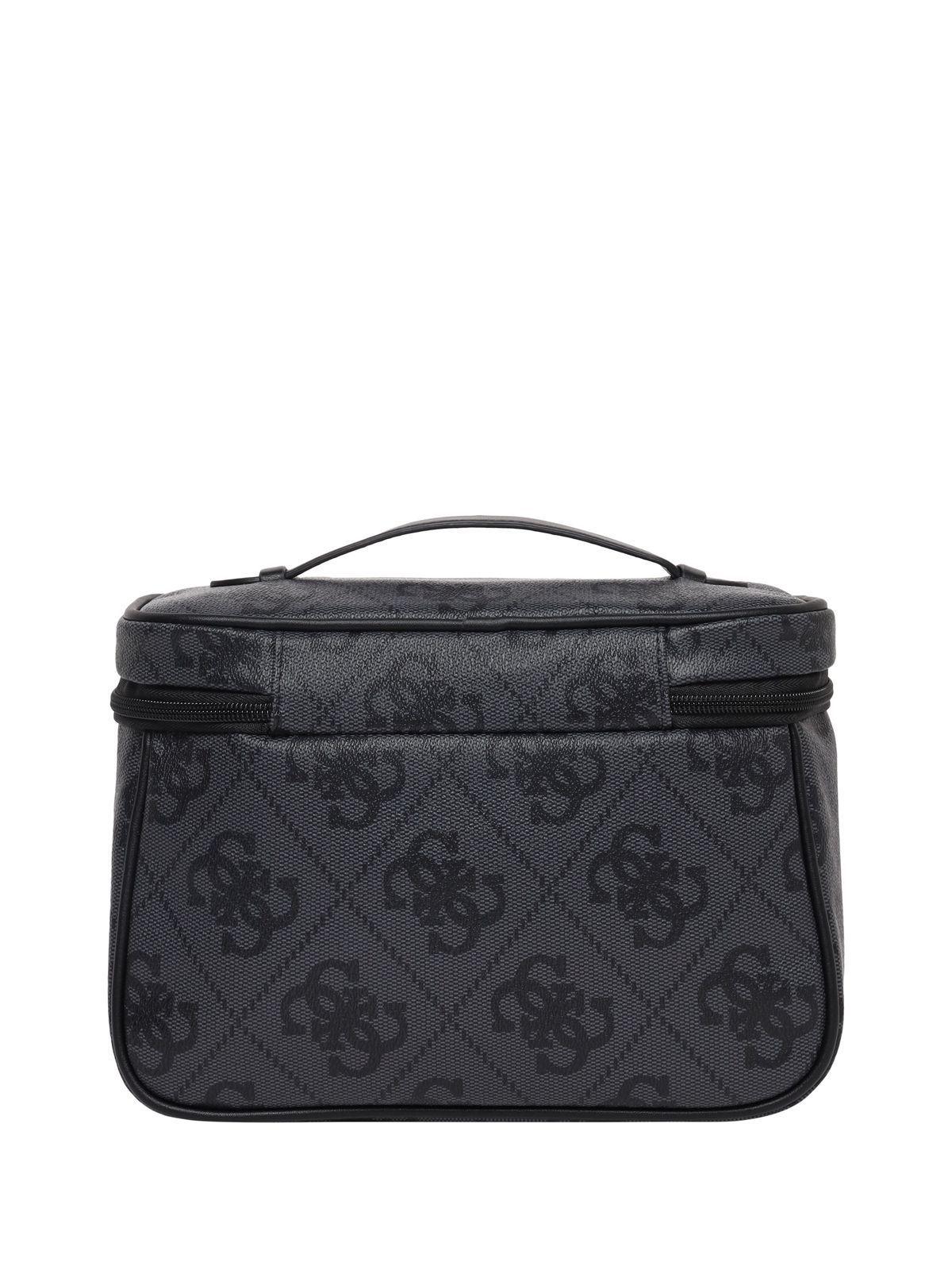 Neceser Berta Toiletry Train Case Gris Oscuro-2
