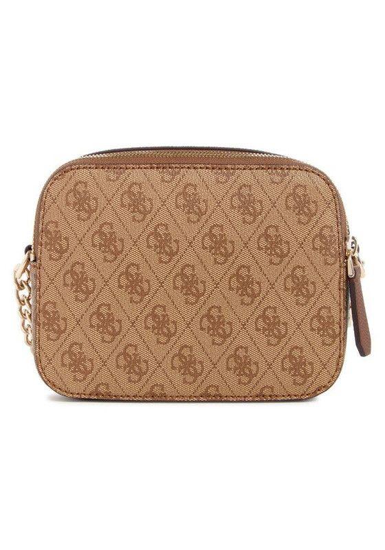 Cartera Guess Mujer Noelle Camera Crossbody Café.-2