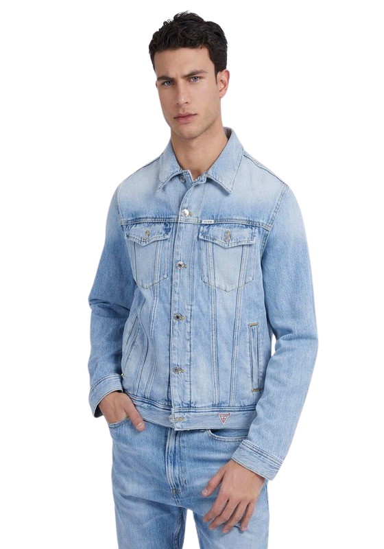Chaqueta Guess Hombre Denim Jackets Vests Denim-0