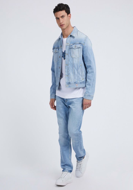 Chaqueta Guess Hombre Denim Jackets Vests Denim-1