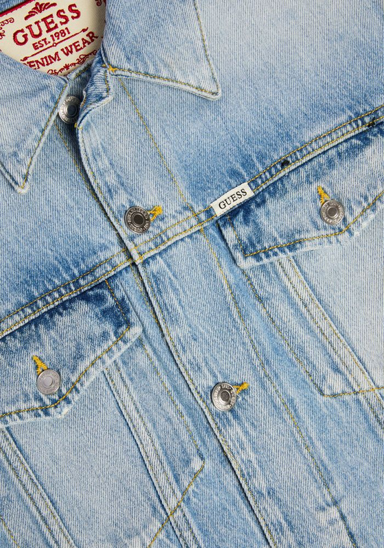 Chaqueta Guess Hombre Denim Jackets Vests Denim-4