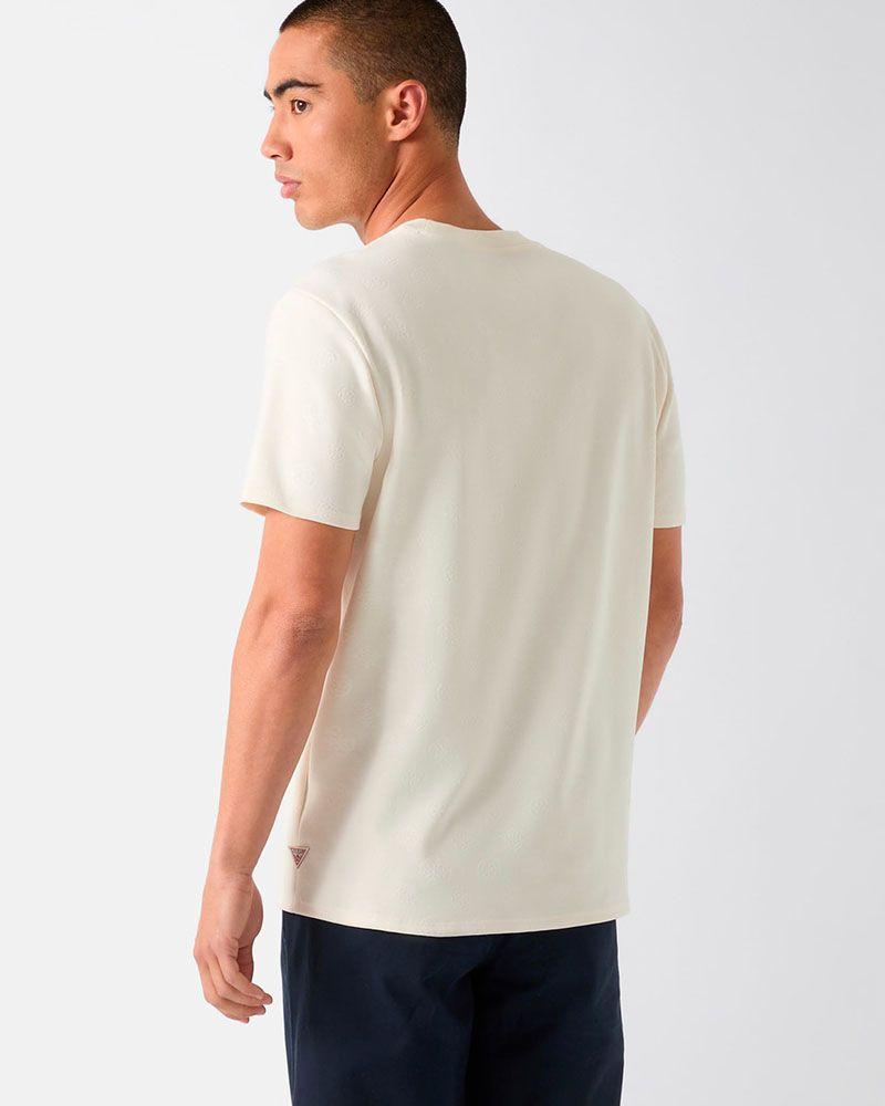 Polera Nico Embossed Knit Ss Crew-1