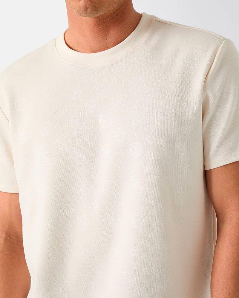 Polera Nico Embossed Knit Ss Crew-2