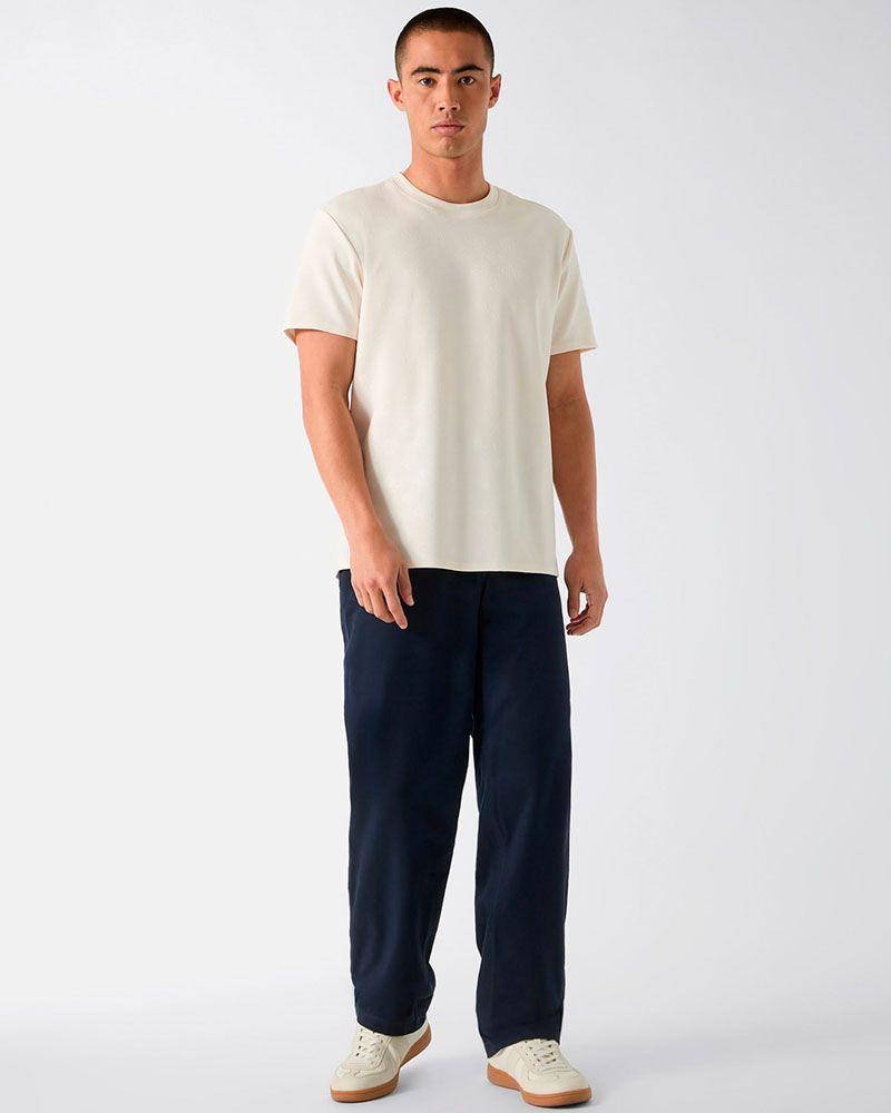 Polera Nico Embossed Knit Ss Crew-3