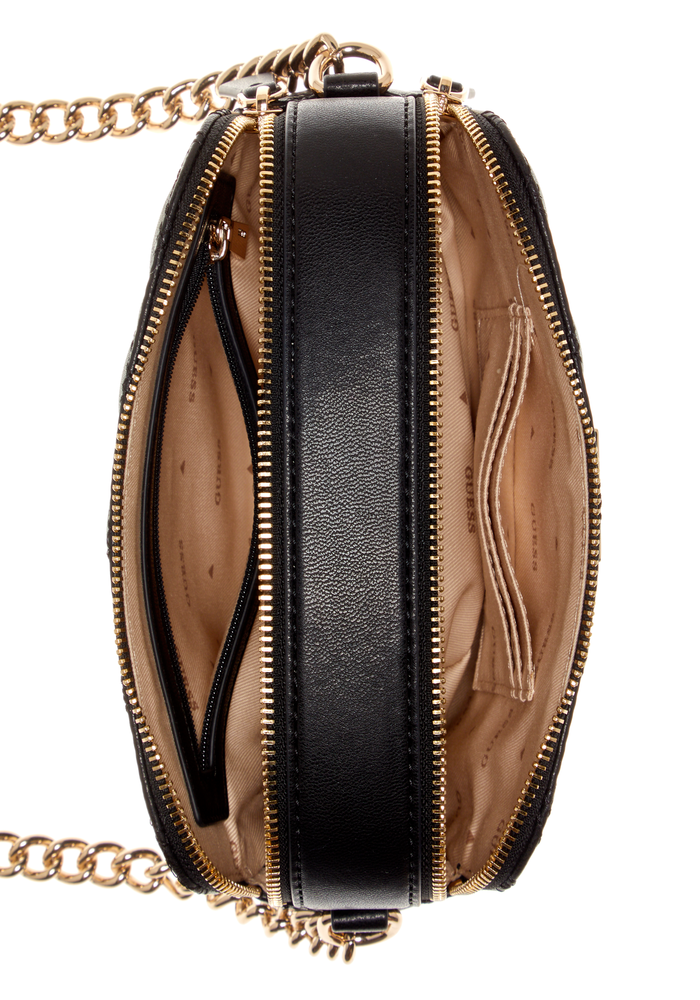 Cartera Guess Mujer Giully Camera Bag Negro.-3