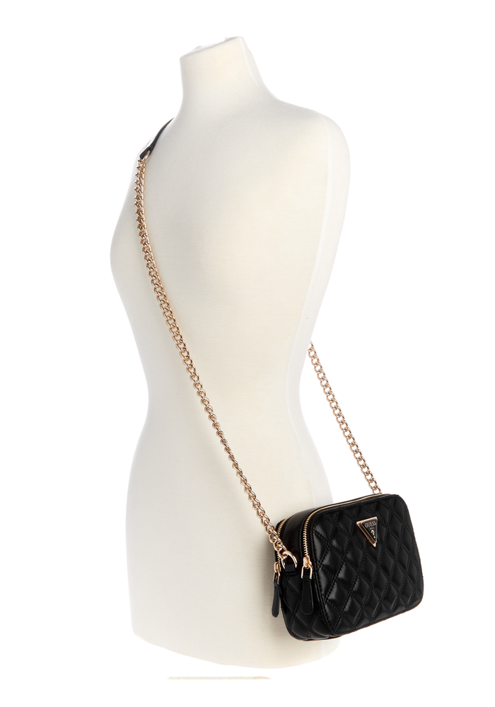 Cartera Guess Mujer Giully Camera Bag Negro.-4