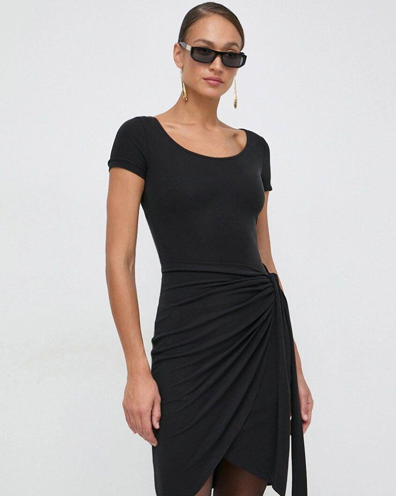 Vestido Guess Mujer Es Ss Elisea Ring Dress Negro-0