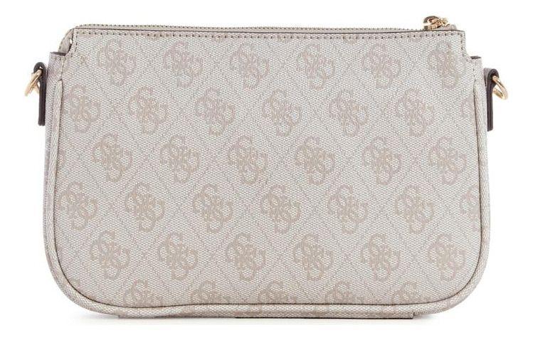 Cartera Guess Mujer Noelle Dbl Pouch Crossbody Crema-2
