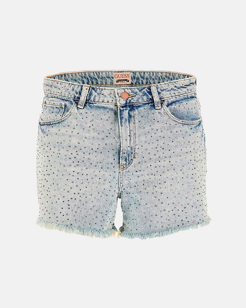 Short Relaxed Midi Short Denim-5