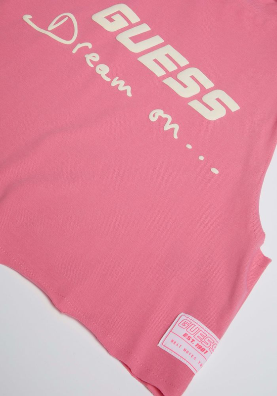 Polera Guess Mujer Tanks Rosado-3