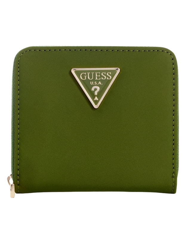 Billetera Guess Mujer Eco Gemma Slg Small Zip Around - Verde-0