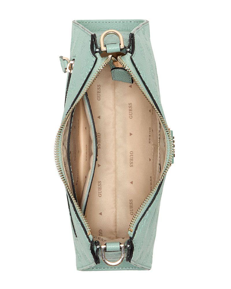 Cartera Guess Mujer Cresidia Ii Zip Shldr Bag Celeste-3