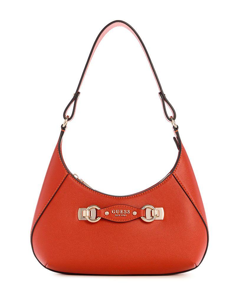 Cartera Mimina Top Zip Shoulder Bag Naranja-0