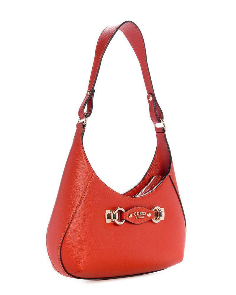 Cartera Mimina Top Zip Shoulder Bag Naranja-1
