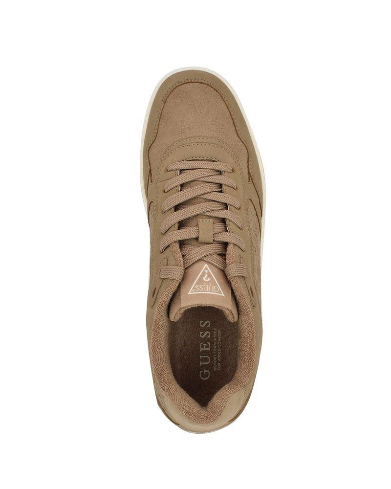 Zapatillas Guess Hombre Footwear Gmnanon Café-2