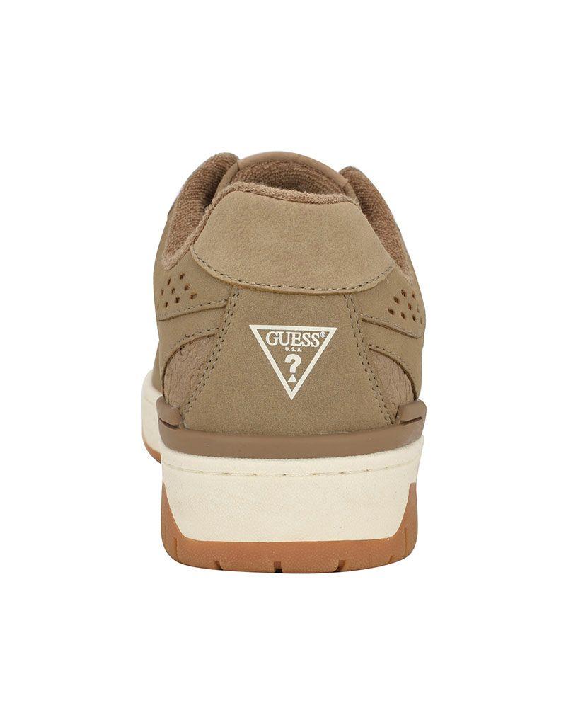 Zapatillas Guess Hombre Footwear Gmnanon Café-3