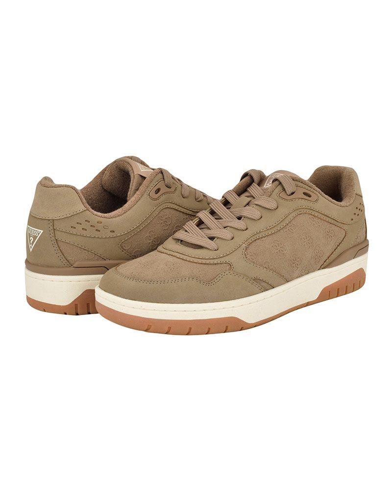 Zapatillas Guess Hombre Footwear Gmnanon Café-4