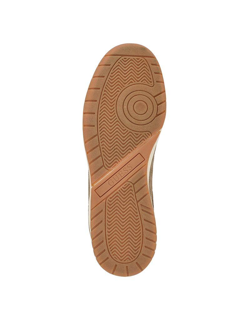 Zapatillas Guess Hombre Footwear Gmnanon Café-5