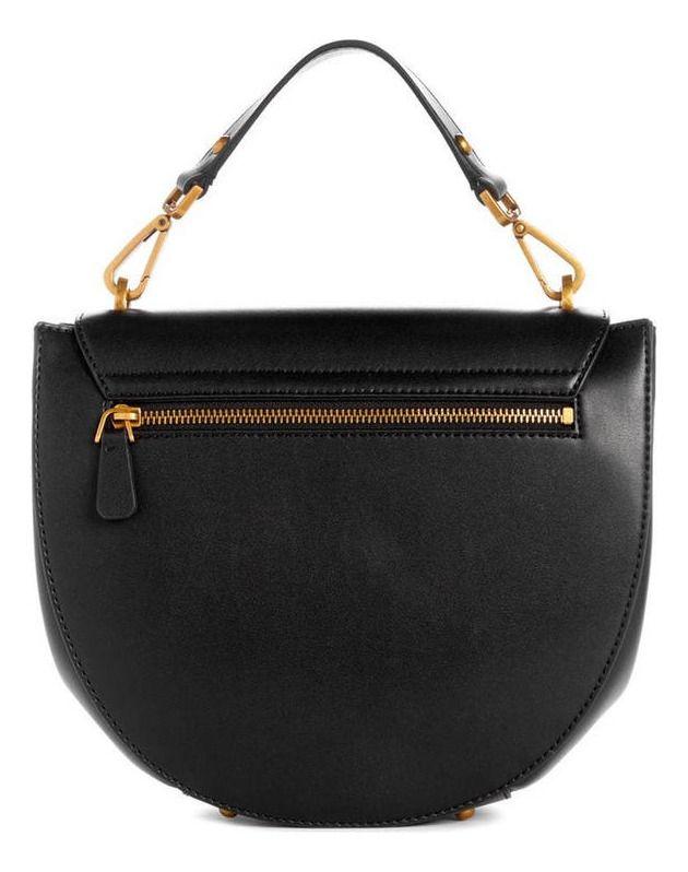 Cartera Guess Mujer Fleet Flap Saddle Bag Negro-2