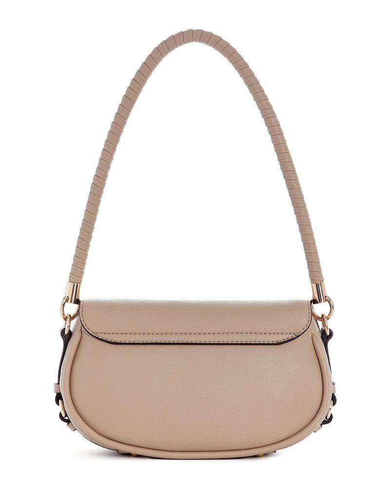Cartera Danya Flap Shoulder Bag Marrón-1