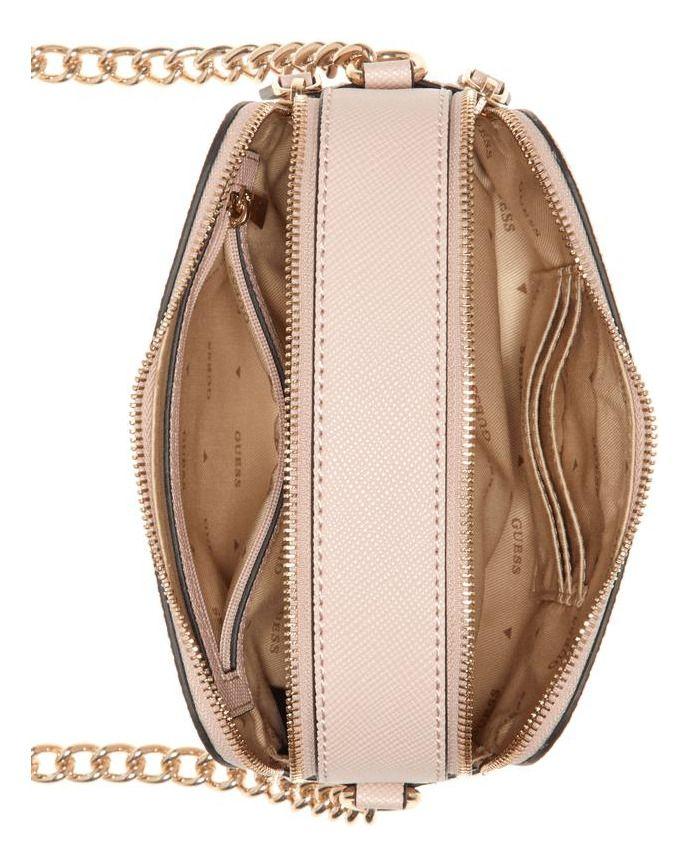 Cartera Guess Mujer Noelle Camera Crossbody Crema-3