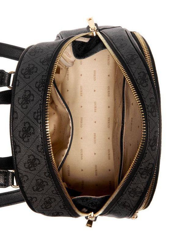 Mochila Guess Mujer Manhattan Large Backpack Carbón-3