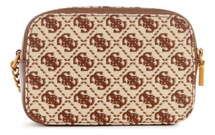 Cartera Guess Mujer Izzy Camera Bag Café-2