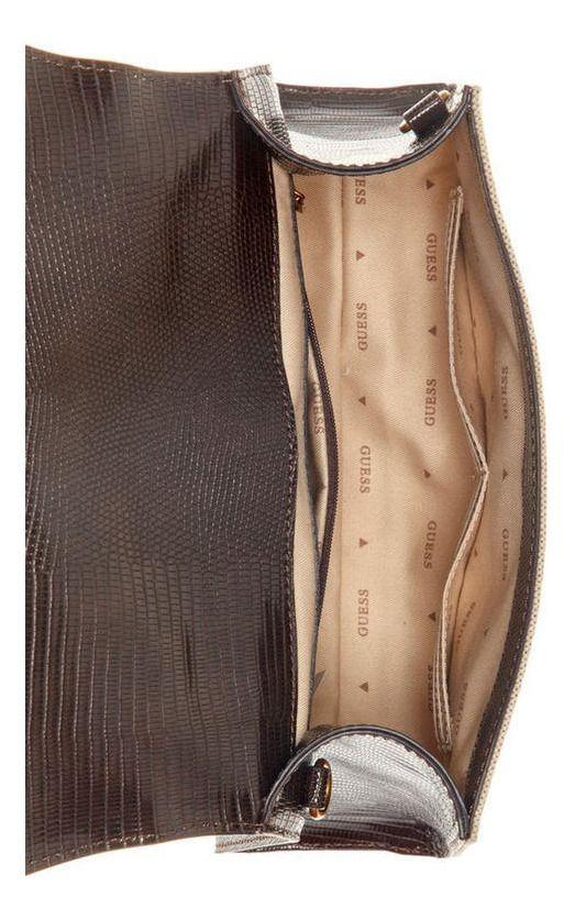 Cartera Guess Mujer Sestri Top Handle Flap Negro.-3