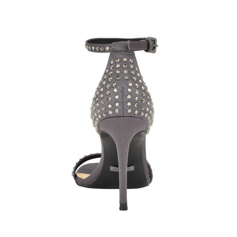 Sandalias Guess Mujer Footwear Gwkabaile Gris-2