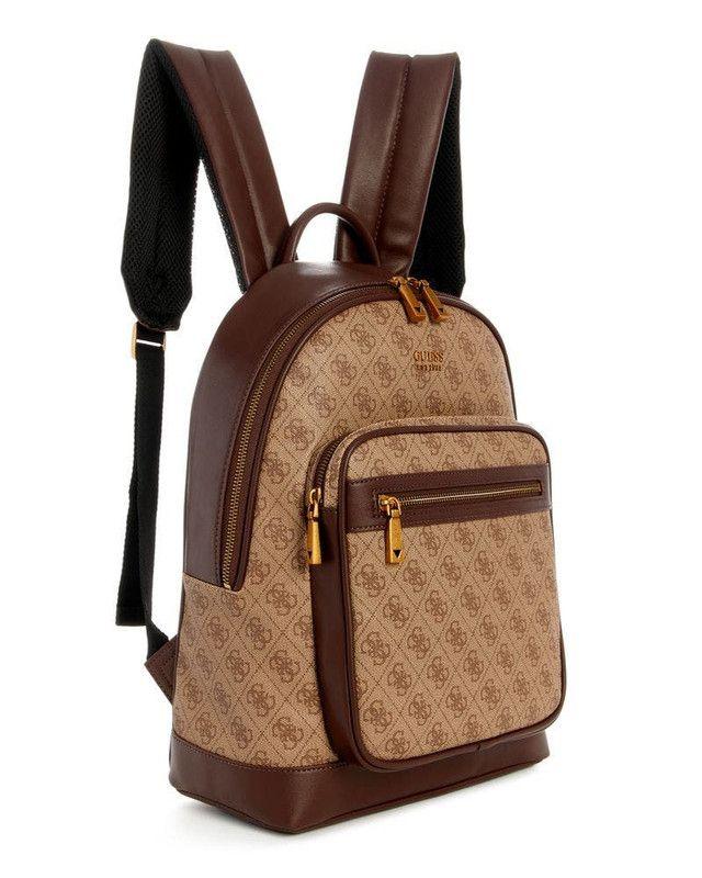 Mochila Guess Hombre Keith Backpack Café-1