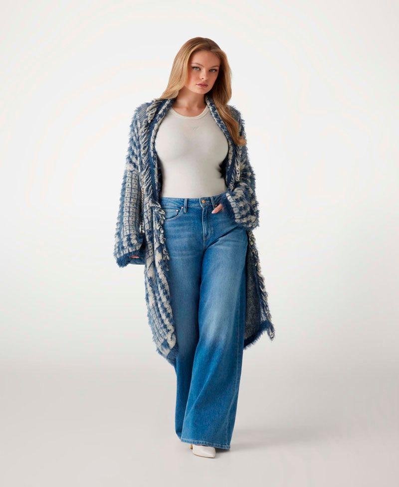 Jeans Guess Mujer Bellflower Azul.-1