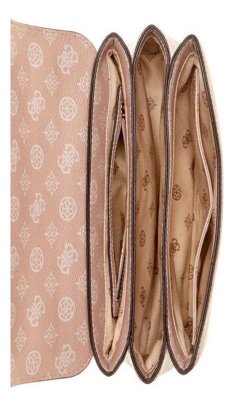 Cartera Guess Mujer Fynna Convertible Crosbdy Flap Rosado-3